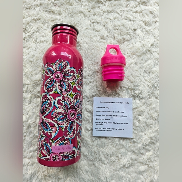 Vera Bradley Laura VaVa Bloom, Tote, Shoulder Bag, Pink, Bonus Water Bottle, NWT - Picture 12 of 12